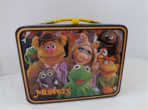 muppets metal lunch box values|muppets lunch box 1979.